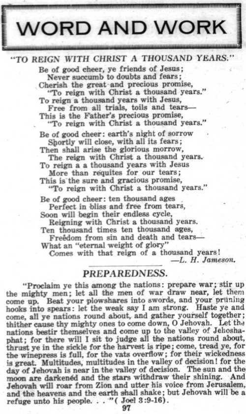 Word and Work, Vol.  9, No. 3, March 1916, p. 97