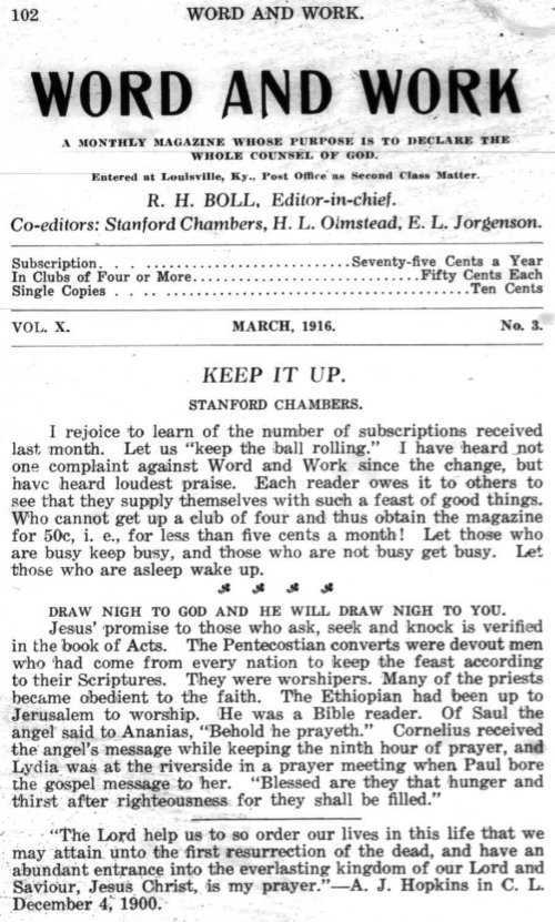 Word and Work, Vol.  9, No. 3, March 1916, p. 102