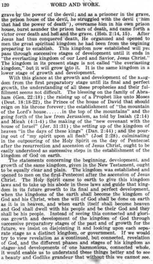 Word and Work, Vol.  9, No. 3, March 1916, p. 120