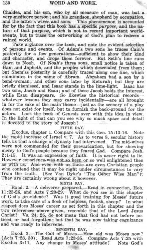 Word and Work, Vol.  9, No. 3, March 1916, p. 130