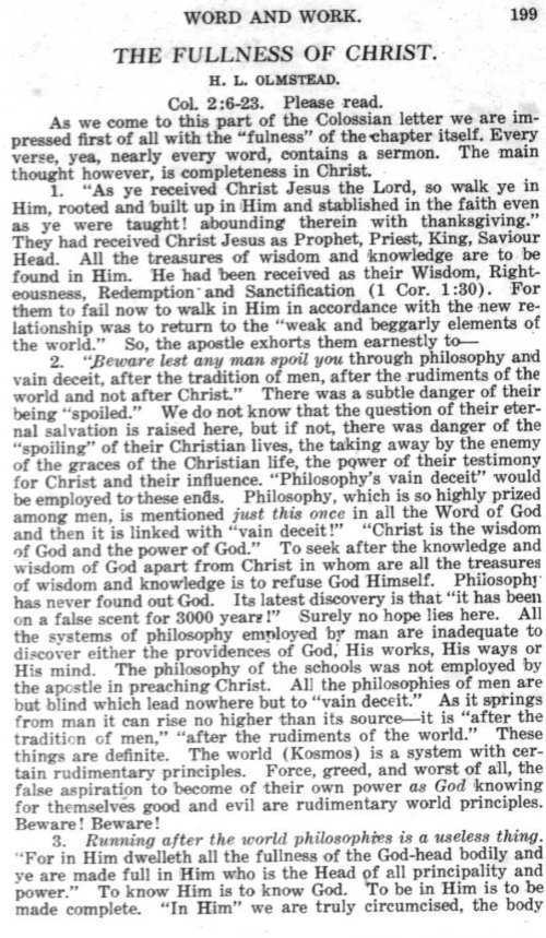 Word and Work, Vol.  9, No. 5, May 1916, p. 199