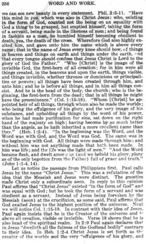 Word and Work, Vol.  9, No. 6, June 1916, p. 256