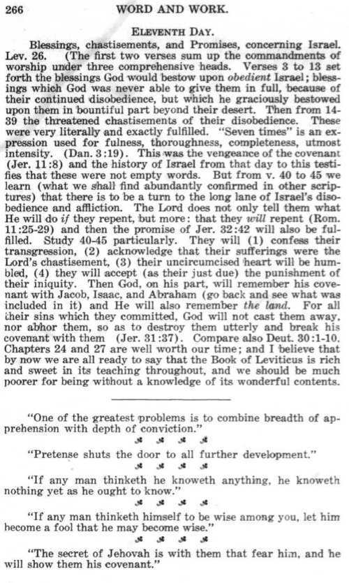 Word and Work, Vol.  9, No. 6, June 1916, p. 266