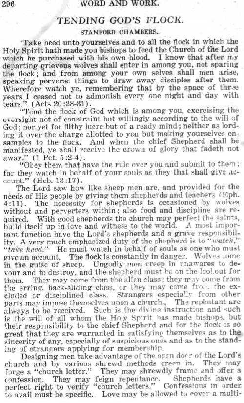 Word and Work, Vol.  9, No. 7, July 1916, p. 296