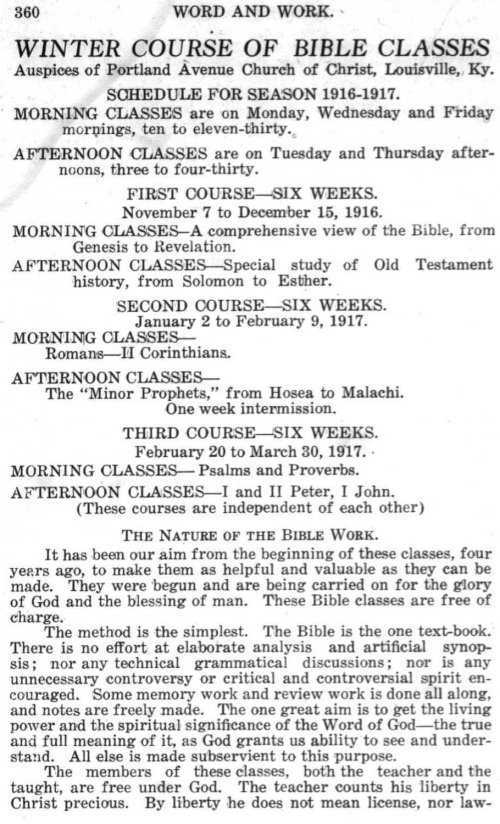 Word and Work, Vol.  9, No. 8, August 1916, p. 360
