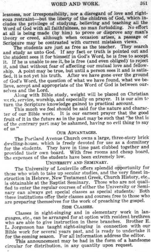 Word and Work, Vol.  9, No. 8, August 1916, p. 361