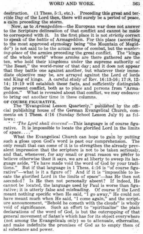 Word and Work, Vol.  9, No. 8, August 1916, p. 363