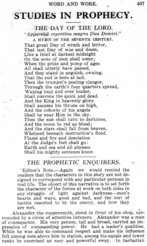 Word and Work, Vol.  9, No. 9, September 1916, p. 407