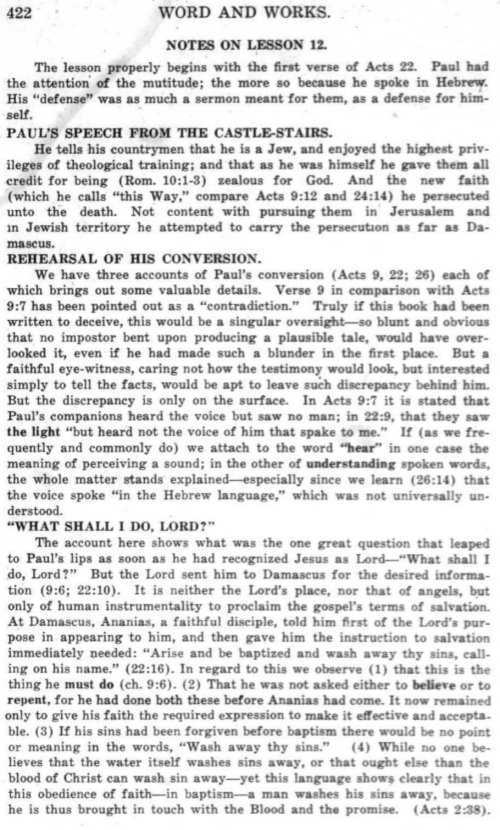 Word and Work, Vol.  9, No. 9, September 1916, p. 422