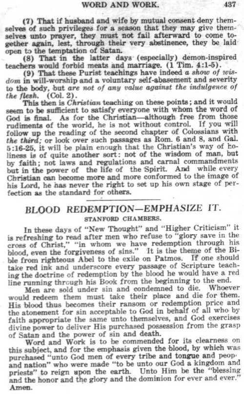 Word and Work, Vol.  9, No. 10, October 1916, p. 437