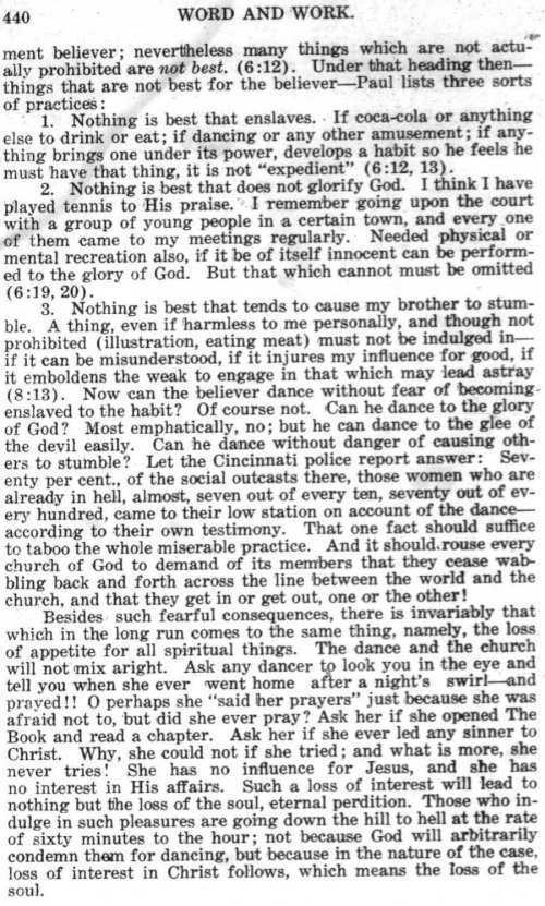 Word and Work, Vol.  9, No. 10, October 1916, p. 440