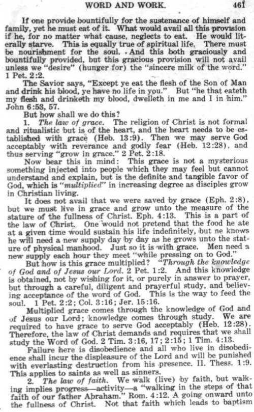 Word and Work, Vol.  9, No. 10, October 1916, p. 461