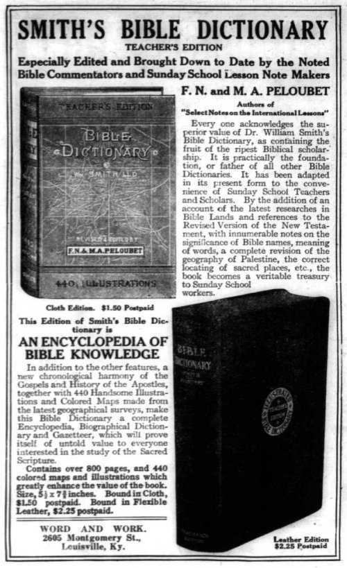 Word and Work, Vol.  9, No. 10, October 1916, p. 475