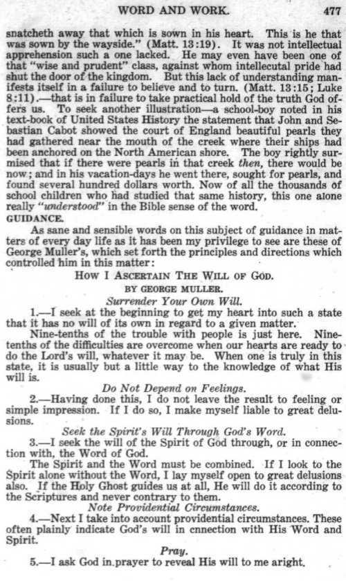 Word and Work, Vol.  9, No. 11, November 1916, p. 477