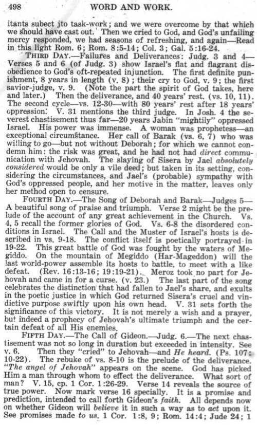 Word and Work, Vol.  9, No. 11, November 1916, p. 498