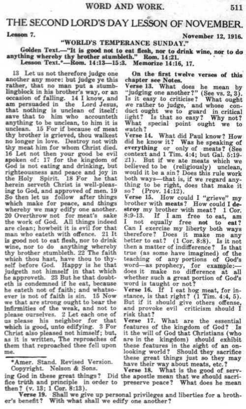 Word and Work, Vol.  9, No. 11, November 1916, p. 511