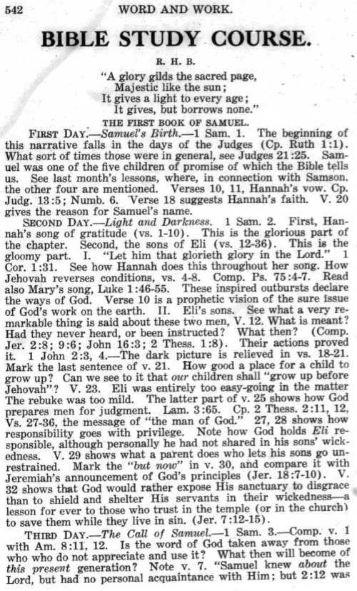 Word and Work, Vol.  9, No. 12, December 1916, p. 542