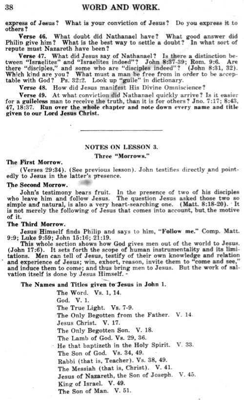 Word and Work, Vol. 10, No. 1, January 1917, p. 38