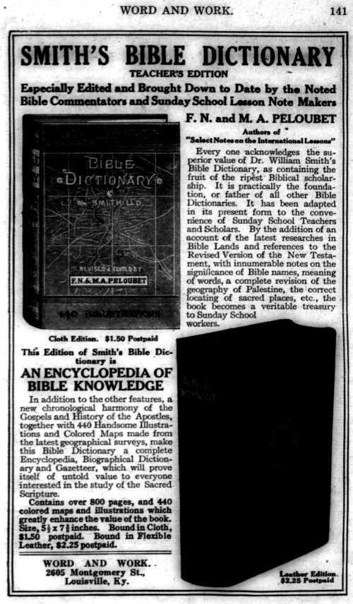 Word and Work, Vol. 10, No. 3, March 1917, p. 141