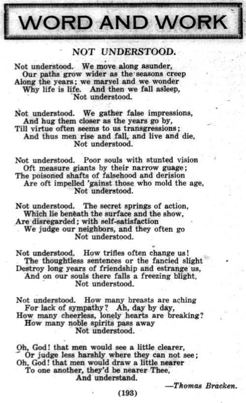 Word and Work, Vol. 10, No. 5, May 1917, p. 193