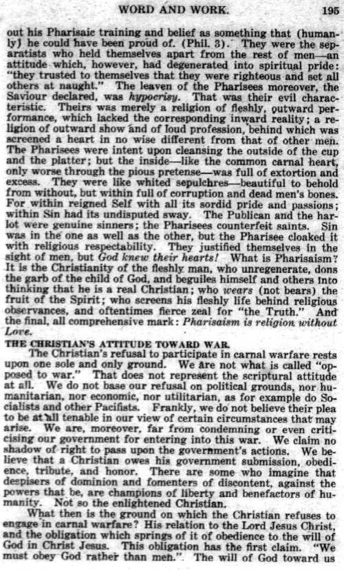 Word and Work, Vol. 10, No. 5, May 1917, p. 195