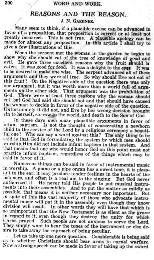 Word and Work, Vol. 10, No. 7, July 1917, p. 300