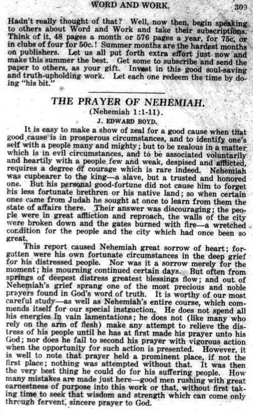 Word and Work, Vol. 10, No. 7, July 1917, p. 309