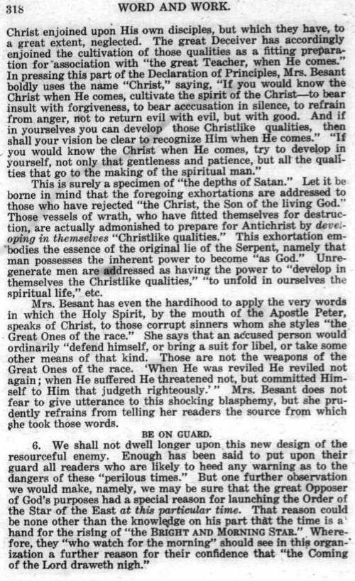 Word and Work, Vol. 10, No. 7, July 1917, p. 318