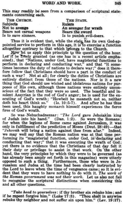 Word and Work, Vol. 10, No. 8, August 1917, p. 345