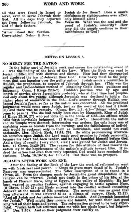 Word and Work, Vol. 10, No. 8, August 1917, p. 360