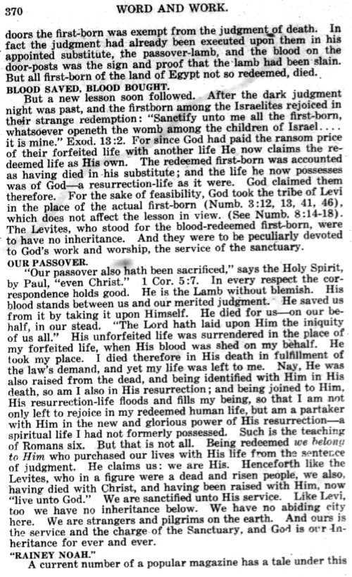 Word and Work, Vol. 10, No. 9, September 1917, p. 370