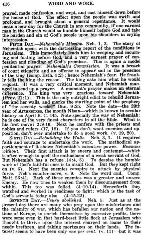 Word and Work, Vol. 10, No. 10, October 1917, p. 416