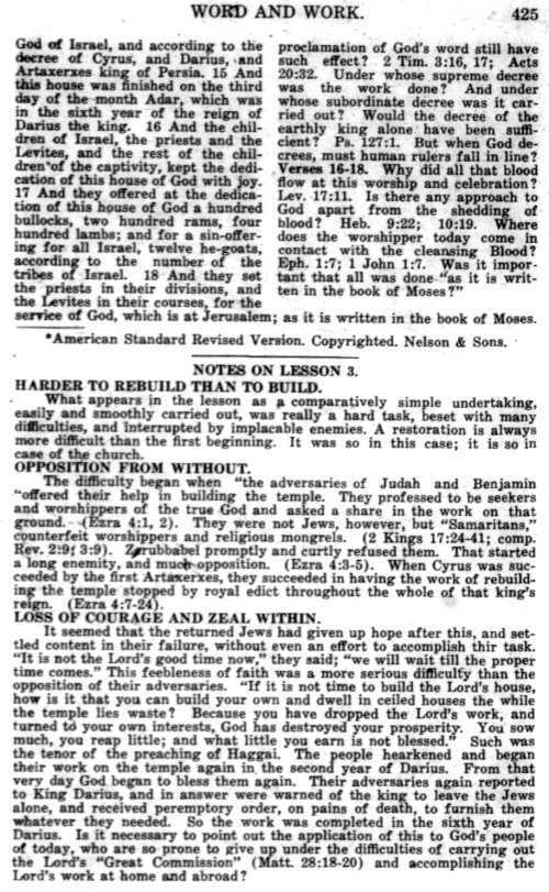 Word and Work, Vol. 10, No. 10, October 1917, p. 425