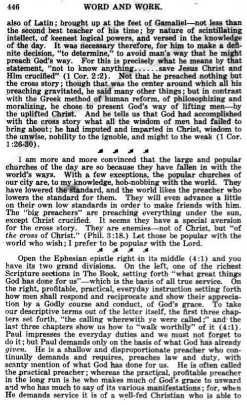 Word and Work, Vol. 10, No. 11, November 1917, p. 446