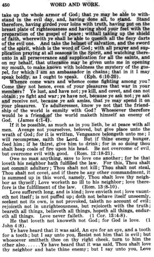 Word and Work, Vol. 10, No. 11, November 1917, p. 450