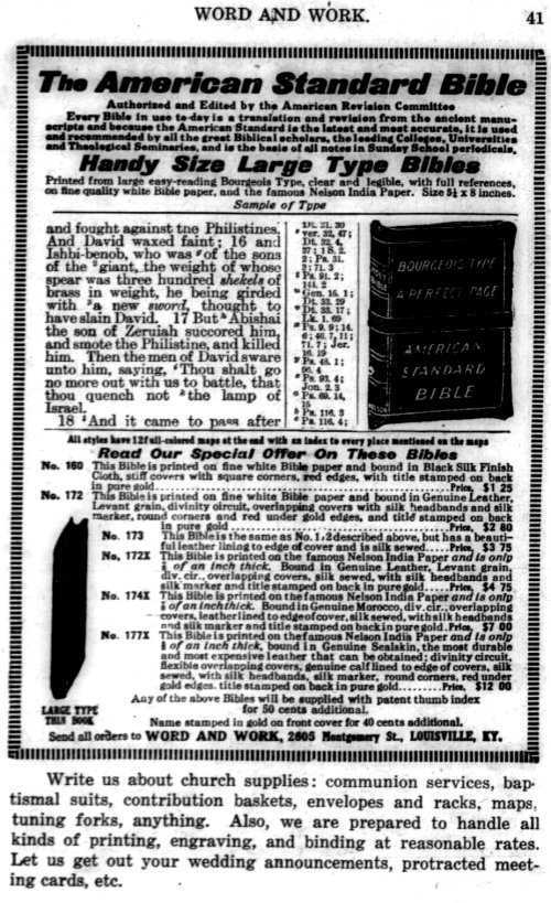 Word and Work, Vol. 11, No. 1, January 1918, p. 41