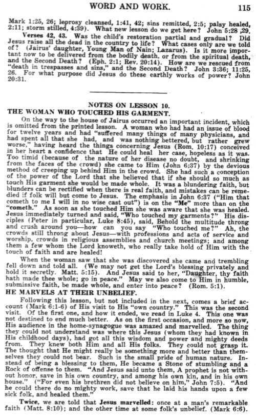 Word and Work, Vol. 11, No. 3, March 1918, p. 115