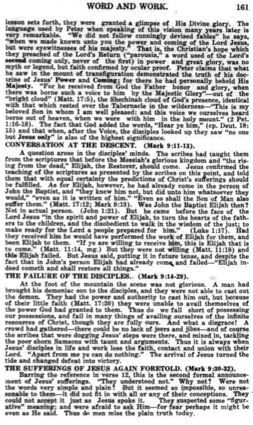 Word and Work, Vol. 11, No. 4, April 1918, p. 161