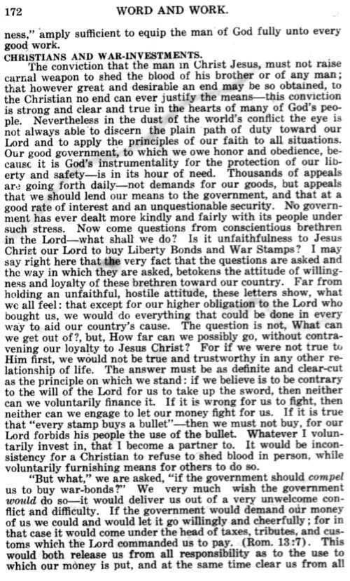 Word and Work, Vol. 11, No. 5, May 1918, p. 172