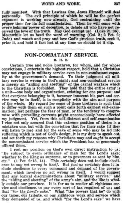 Word and Work, Vol. 11, No. 7, July 1918, p. 237