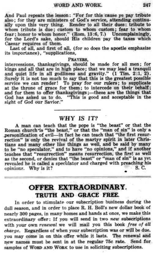 Word and Work, Vol. 11, No. 7, July 1918, p. 247