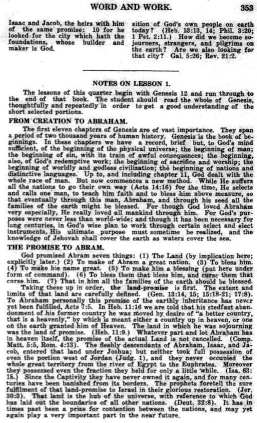 Word and Work, Vol. 11, No. 10, October 1918, p. 353