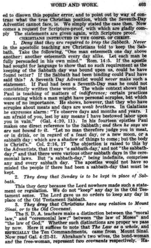 Word and Work, Vol. 11, No. 12, December 1918, p. 403