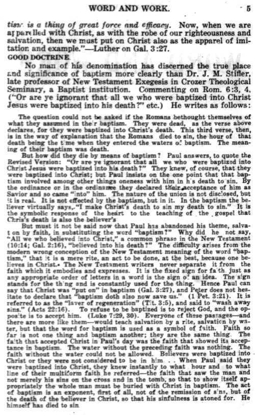 Word and Work, Vol. 12, No. 1, January 1919, p. 5