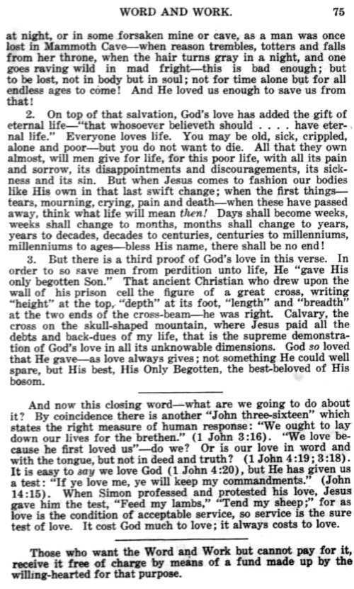 Word and Work, Vol. 12, No. 3, March 1919, p. 75