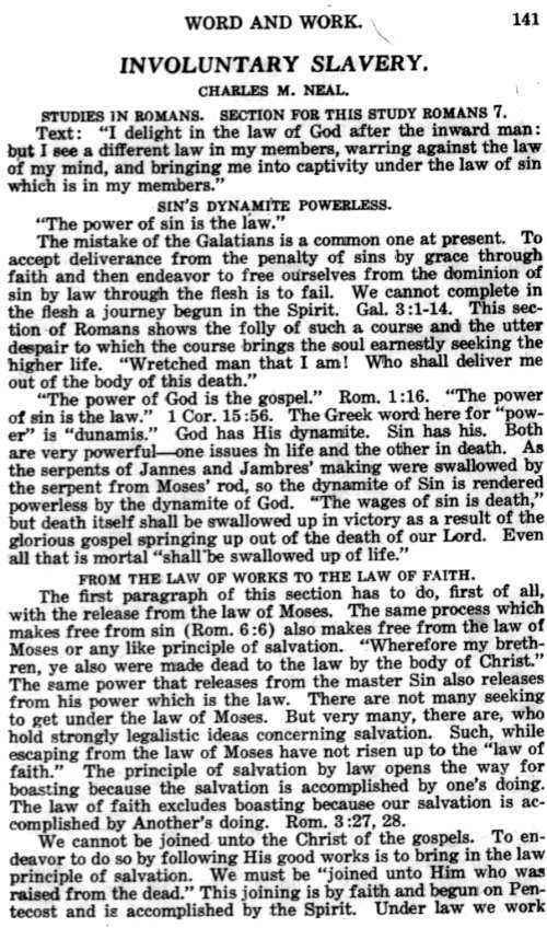 Word and Work, Vol. 12, No. 5, May 1919, p. 141