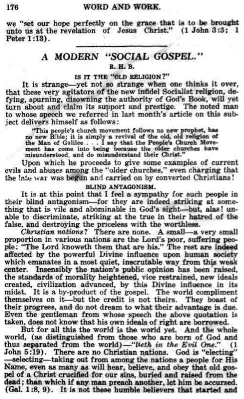 Word and Work, Vol. 12, No. 6, June 1919, p. 176