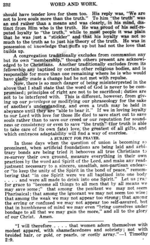 Word and Work, Vol. 12, No. 8, August 1919, p. 232