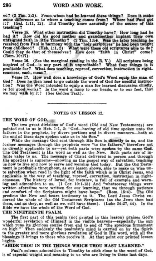 Word and Work, Vol. 12, No. 9, September 1919, p. 286