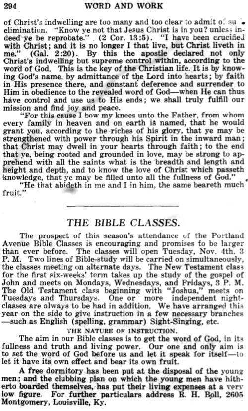Word and Work, Vol. 12, No. 10, October 1919, p. 294